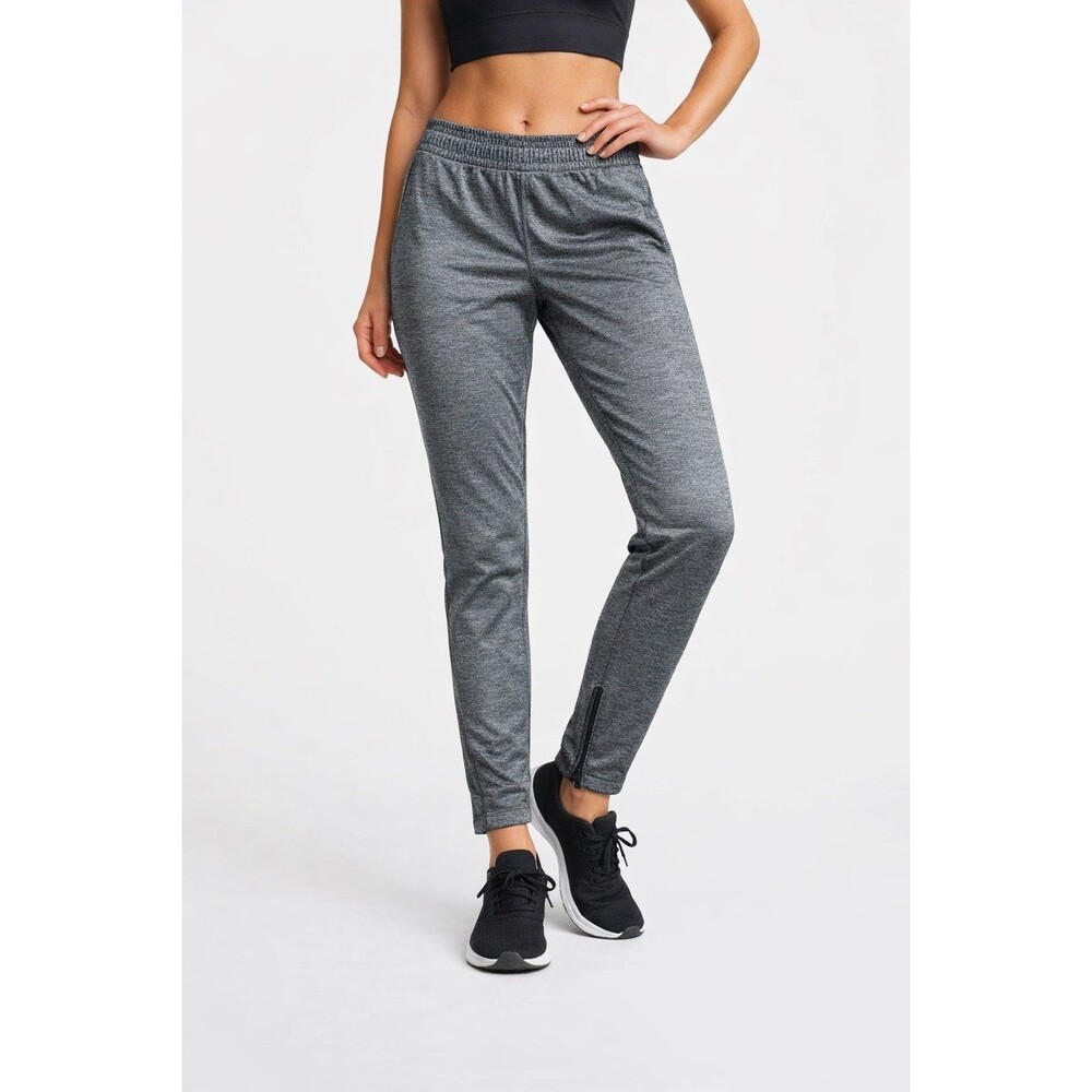 Balance Collection Outdoor Joggers Women's Large Gray Ankle Zip Athletic Pants